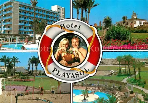AK / Ansichtskarte Roquetas de Mar Hotel Playasol Spielplatz Park Kat. Costa de Almeria