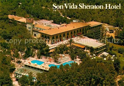 AK / Ansichtskarte Palma de Mallorca Son Vida Sheraton Hotel Kat. Palma de Mallorca