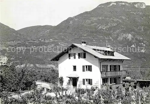 AK / Ansichtskarte Nals Bozen Gaestehaus Pension Unterrainer Kat. Italien