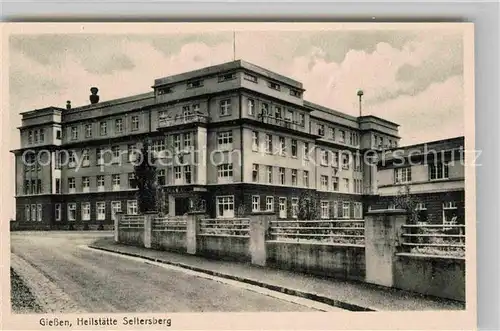 AK / Ansichtskarte Giessen Lahn Heilstaette Seltersberg Kat. Giessen