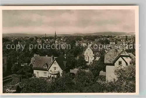 AK / Ansichtskarte Giessen Lahn Panorama Blick ueber die Universitaetsstadt Kat. Giessen