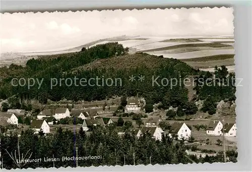 AK / Ansichtskarte Liesen Panorama Luftkurort Kat. Hallenberg