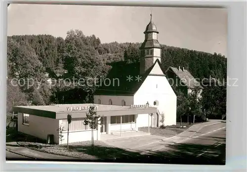 AK / Ansichtskarte Liesen Verkehrsamt Sparkasse Kirche Kat. Hallenberg