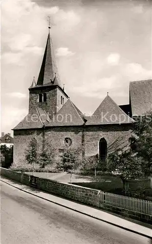 AK / Ansichtskarte Sachsenhausen Waldeck Evangelische Kirche Kat. Waldeck