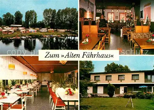 AK / Ansichtskarte Leschede Zum Alten Faehrhaus Camping Club und Gesellschaftsraeume Kat. Emsbueren