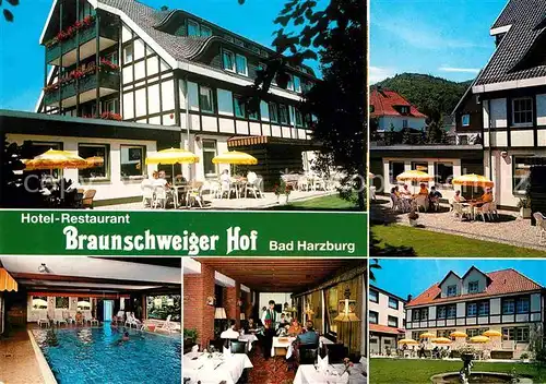 AK / Ansichtskarte Bad Harzburg Hotel Restaurant Braunschweiger Hof Kat. Bad Harzburg