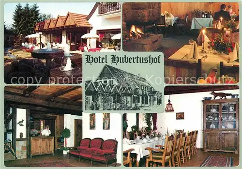 AK / Ansichtskarte Ibbenbueren Hotel Hubertushof Gastraeume Festtafel Kat. Ibbenbueren