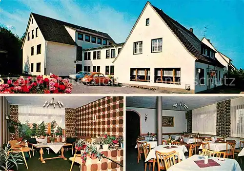 AK / Ansichtskarte Bleiwaesche Hotel Pension Waldhaus Fischer Gastraeume Kat. Bad Wuennenberg