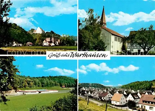 AK / Ansichtskarte Warthausen Riss Ortsansichten Kat. Warthausen