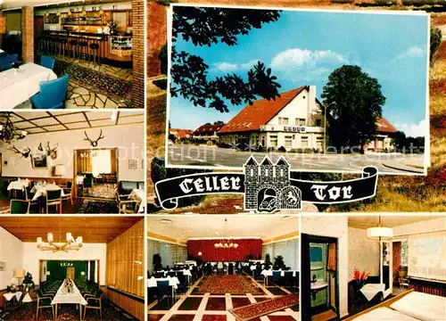 AK / Ansichtskarte Gross Hehlen Hotel Restaurant Celler Tor Gastraeume Zimmer Kat. Celle