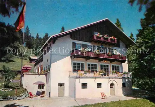 AK / Ansichtskarte Garmisch Partenkirchen Ferienheim Reintaeler Hof Kat. Garmisch Partenkirchen