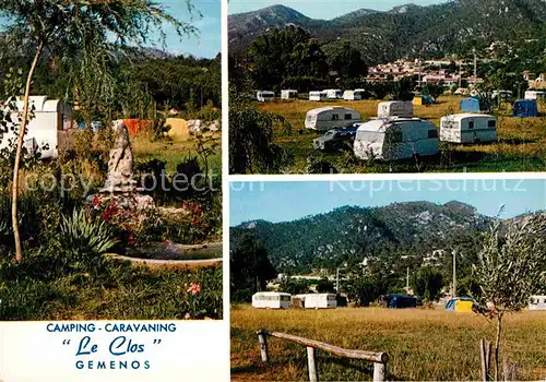 AK / Ansichtskarte Gemenos Camping Caravaning Le Clos Kat. Gemenos