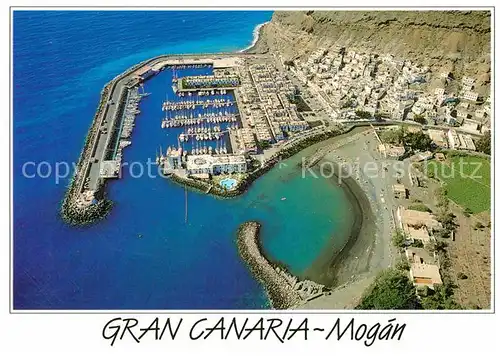 AK / Ansichtskarte Mogan Fliegeraufnahme Kat. Gran Canaria Spanien