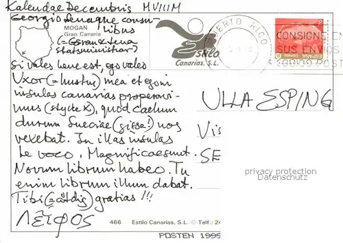 AK / Ansichtskarte Mogan Fliegeraufnahme Kat. Gran Canaria Spanien