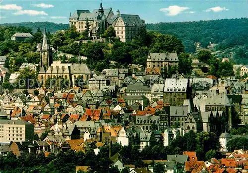 AK / Ansichtskarte Marburg Lahn Universitaetsstadt Schloss Kat. Marburg