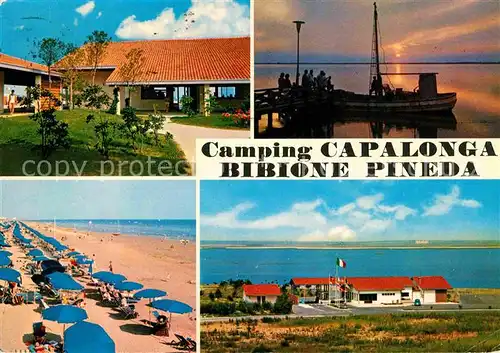 AK / Ansichtskarte Bibione Pineda Camping Strand