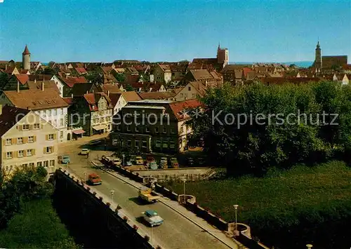 AK / Ansichtskarte Crailsheim Bruecke Panorama Kat. Crailsheim