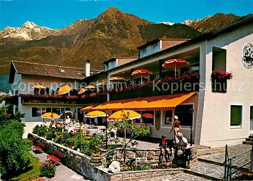 AK / Ansichtskarte Dorf Tirol Naturfreundehaus Pension Restaurant Italien Kat. Tirolo