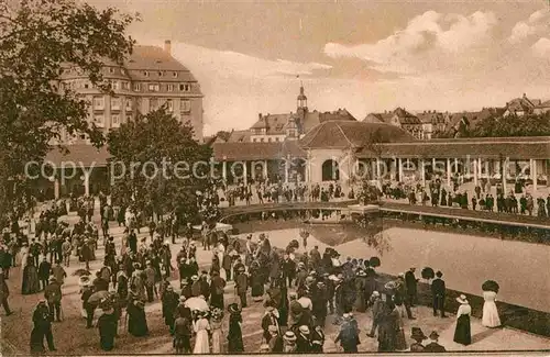 AK / Ansichtskarte Bad Nauheim Trinkkuranlage Kat. Bad Nauheim