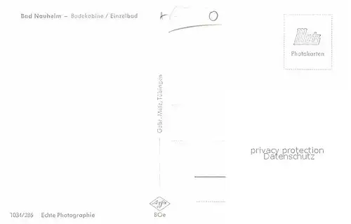 AK / Ansichtskarte Bad Nauheim Badekabine Kat. Bad Nauheim