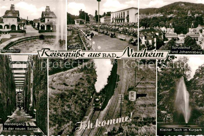 AK / Ansichtskarte Bad Nauheim Sprudelhof Kurhaus Johannisberg
