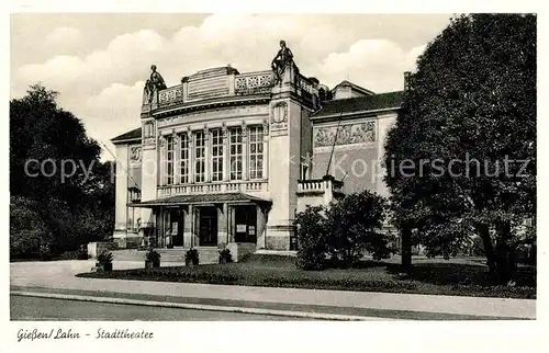 AK / Ansichtskarte Giessen Lahn Stadttheater Kat. Giessen