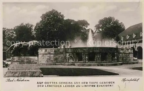 AK / Ansichtskarte Bad Nauheim Sprudelhof Kat. Bad Nauheim