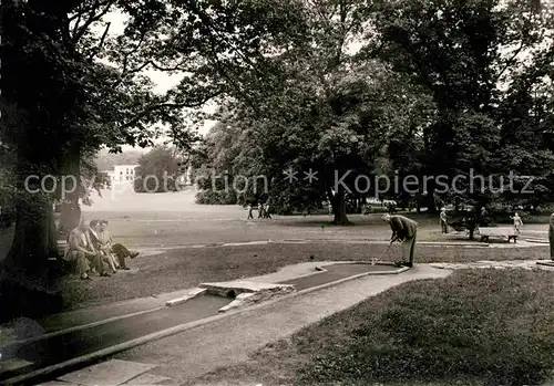 AK / Ansichtskarte Bad Nauheim Kleingolfplatz Kat. Bad Nauheim