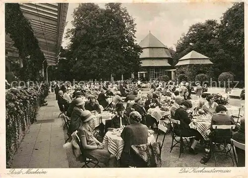 AK / Ansichtskarte Bad Nauheim Kurhaus Terrassen Kupfertiefdruck Kat. Bad Nauheim