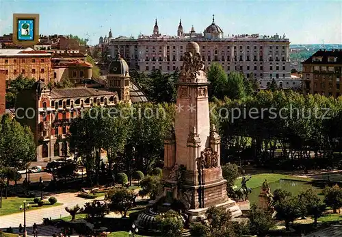 AK / Ansichtskarte Madrid Spain Plaza Espana Palacio Real Kat. Madrid