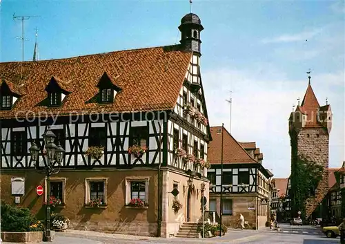 AK / Ansichtskarte Herzogenaurach Altes Rathaus Kat. Herzogenaurach