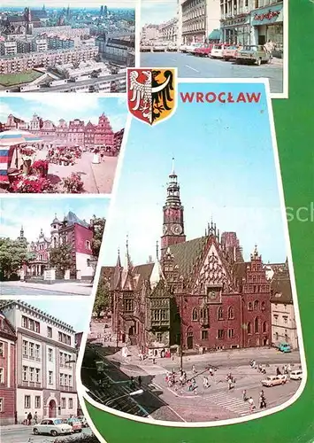 AK / Ansichtskarte Wroclaw Museum Rathaus Kat. Wroclaw Breslau