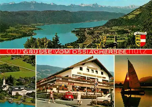 AK / Ansichtskarte Ossiachersee Bodensdorf Panorama Kat. Ossiach