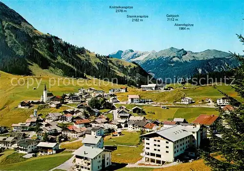 AK / Ansichtskarte Berwang Tirol Panorama Kirche  Kat. Berwang