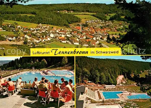 AK / Ansichtskarte Tennenbronn Schwimmbad Panorama Kat. Schramberg