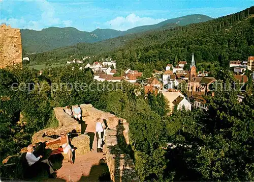 AK / Ansichtskarte Badenweiler Panorama Burg Kat. Badenweiler