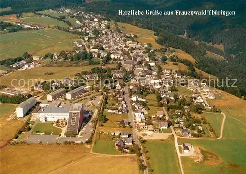 AK / Ansichtskarte Frauenwald Thueringen Fliegeraufnahme Kat. Frauenwald