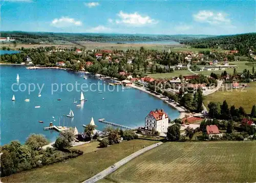 AK / Ansichtskarte Herrsching Ammersee Fliegeraufnahme  Kat. Herrsching a.Ammersee