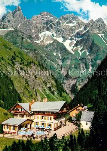 AK / Ansichtskarte Oberstdorf Gasthof Pension Einoedsbach Kat. Oberstdorf