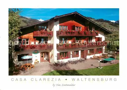 AK / Ansichtskarte Waltensburg Graubuenden Familienhotel Clarezia Kat. Waltensburg