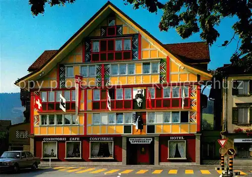 AK / Ansichtskarte Appenzell IR Cafe Hotel Appenzell Kat. Appenzell