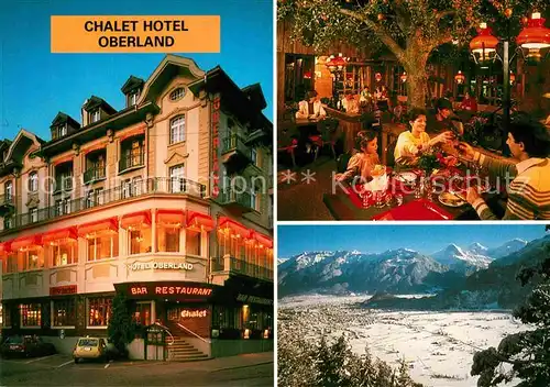 AK / Ansichtskarte Interlaken BE Chalet Hotel Oberland Kat. Interlaken