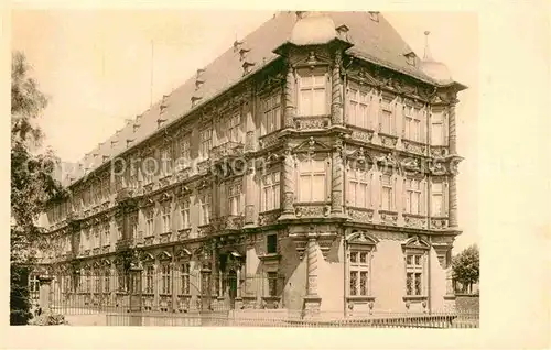 AK / Ansichtskarte Mainz Rhein Kurfuerstliches Schloss Hofseite Roem. German. Central Museum