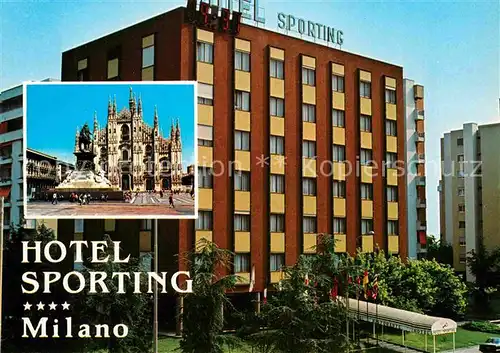 AK / Ansichtskarte Milano Hotel Sporting Milano Kat. Italien