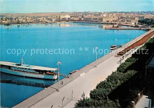 AK / Ansichtskarte Siracusa Promenade Arethuse du Port Grand Kat. Siracusa