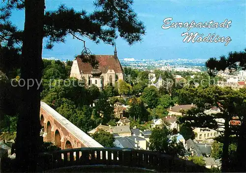 AK / Ansichtskarte Moedling Stadt mit Othmarkirche Kat. Moedling