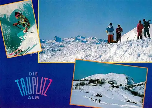 AK / Ansichtskarte Tauplitzalm Skigebiet Langlauf  Kat. Tauplitz Steirisches Salzkammergut