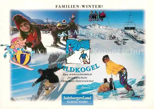 AK / Ansichtskarte Neukirchen Grossvenediger Wildkogel Ski Arena  Kat. Neukirchen am Grossvenediger