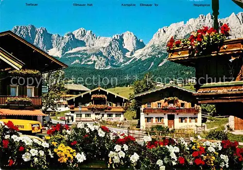 AK / Ansichtskarte Going Wilden Kaiser Tirol Trettauer Ellmauer Halt Karlspitze Ellmauer Tor Regalspitze Kat. Going am Wilden Kaiser