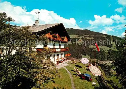 AK / Ansichtskarte Zell Ziller Tirol Gasthaus zur Schoensten Aussicht Terrasse Kat. Zell am Ziller